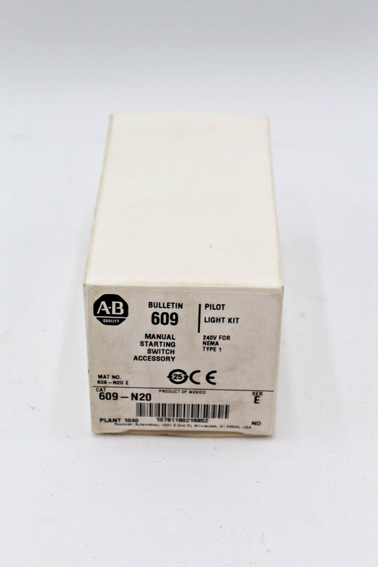Allen-Bradley 609-N20 Pilot Light Kit