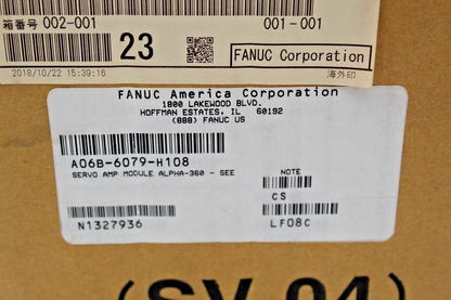 Fanuc A06B-6079-H108 Servo Amplifier Module
