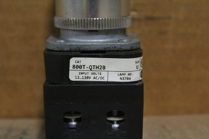 Allen Bradley 800T-QTH2B Blue Push Button With Bezel