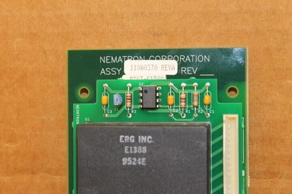 NEMATRON 110A0370 REV. A CONTROL BOARD