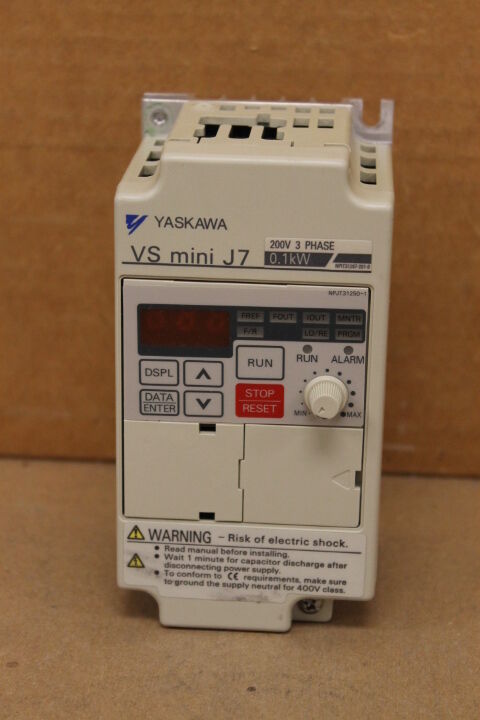 YASKAWA CIMR-J7AA20P1 VS MINI J7 DRIVE