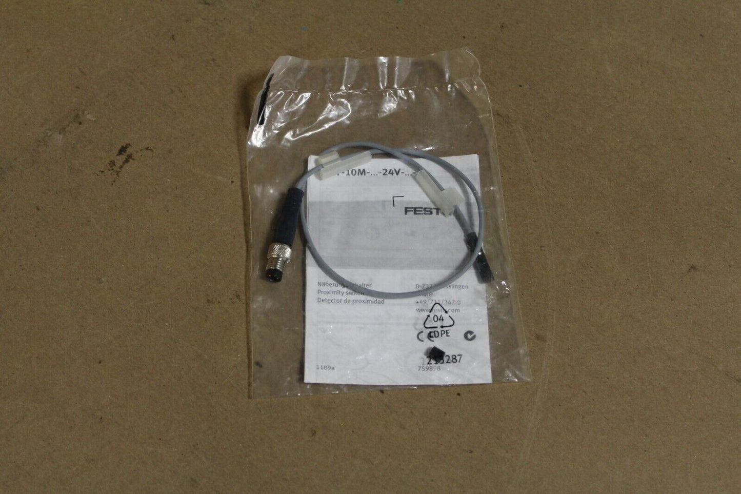 FESTO SMT-10M-...-24V-...-... PROXIMITY SWITCH