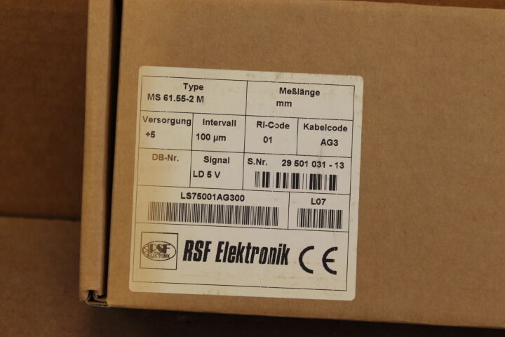RSF ELECTRONIK MS61.55-2M LINEAR ENCODER