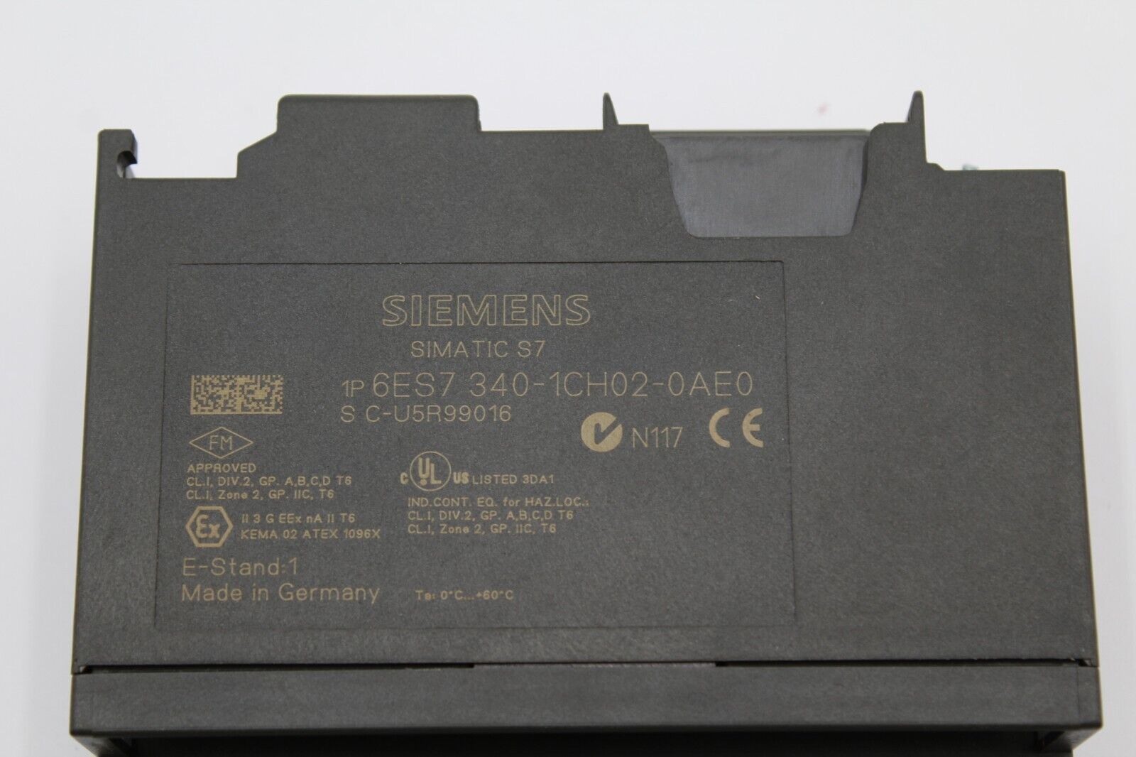 Siemens 6ES7 340-1CH02-0AE0 Simatic S7 Communication Processor Module (No Door)