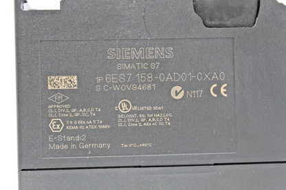 Siemens 6ES7 158-0AD01-0XA0 Simatic S7 Profibus DP Coupler Module READ 2