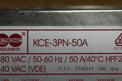 Kenfektronic KCE-3PN-50A Passive Filter Unit