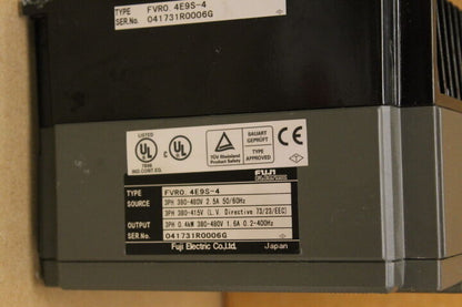FUJI FVR0.4E9S-4 INVERTER DRIVE