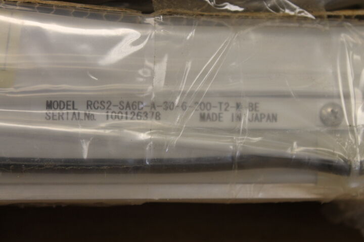 IAI ROBOCYLINDER RCS2-SA6D-A-30-6-200-T2-M-BE ACTUATOR