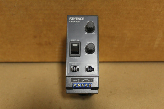 Keyence CA-DC100 Power Supply & Illuminator LED