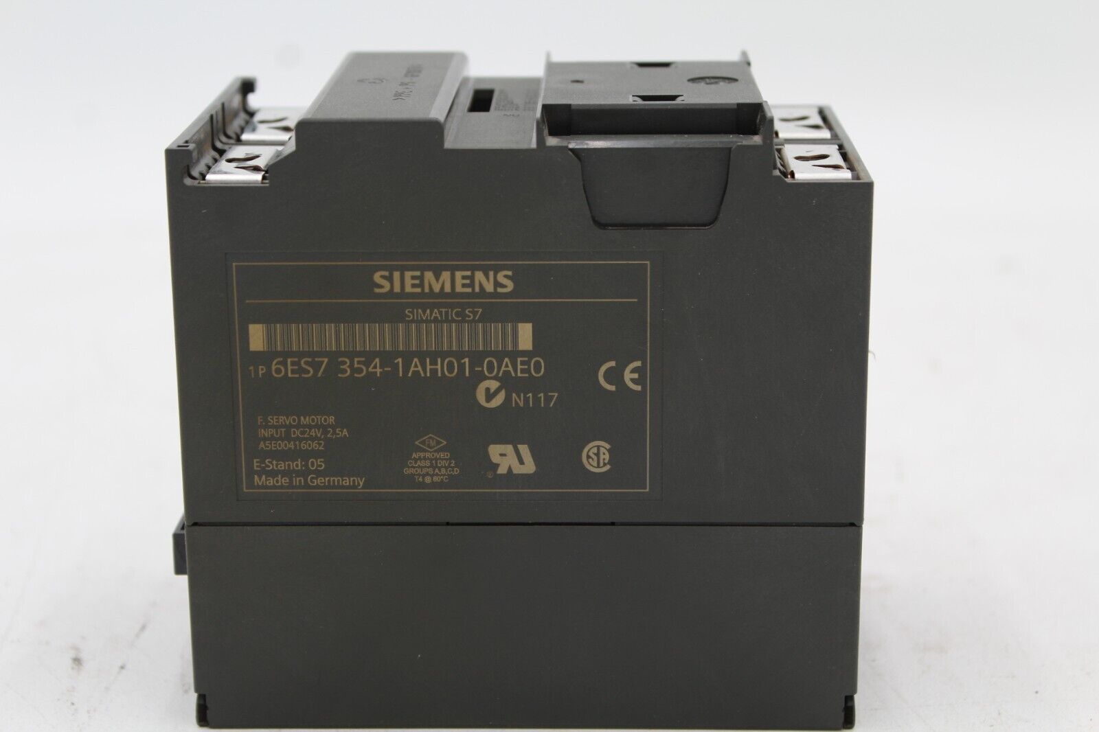 Siemens 6ES7354-1AH01-0AE0 F. Servo Motor Module