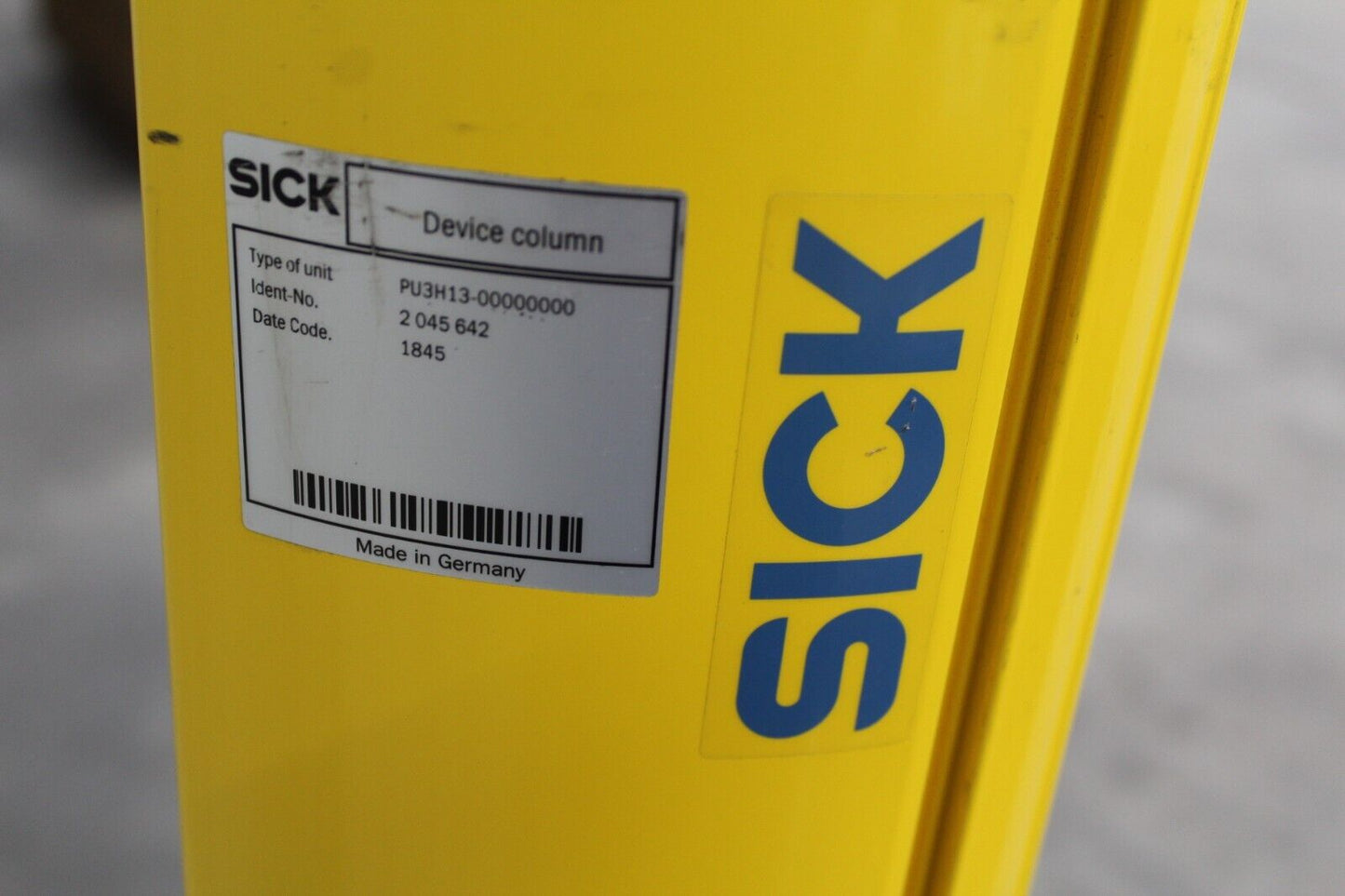 Sick PU3H13-00000000 Device Column