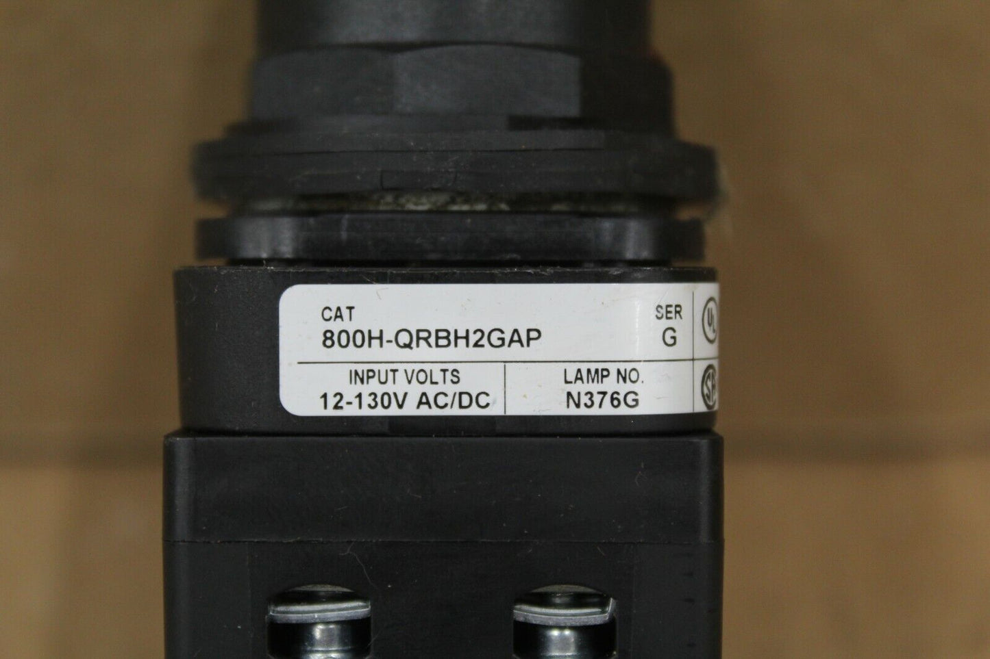 Allen Bradley 800H-QRBH2GAP Green Push Button