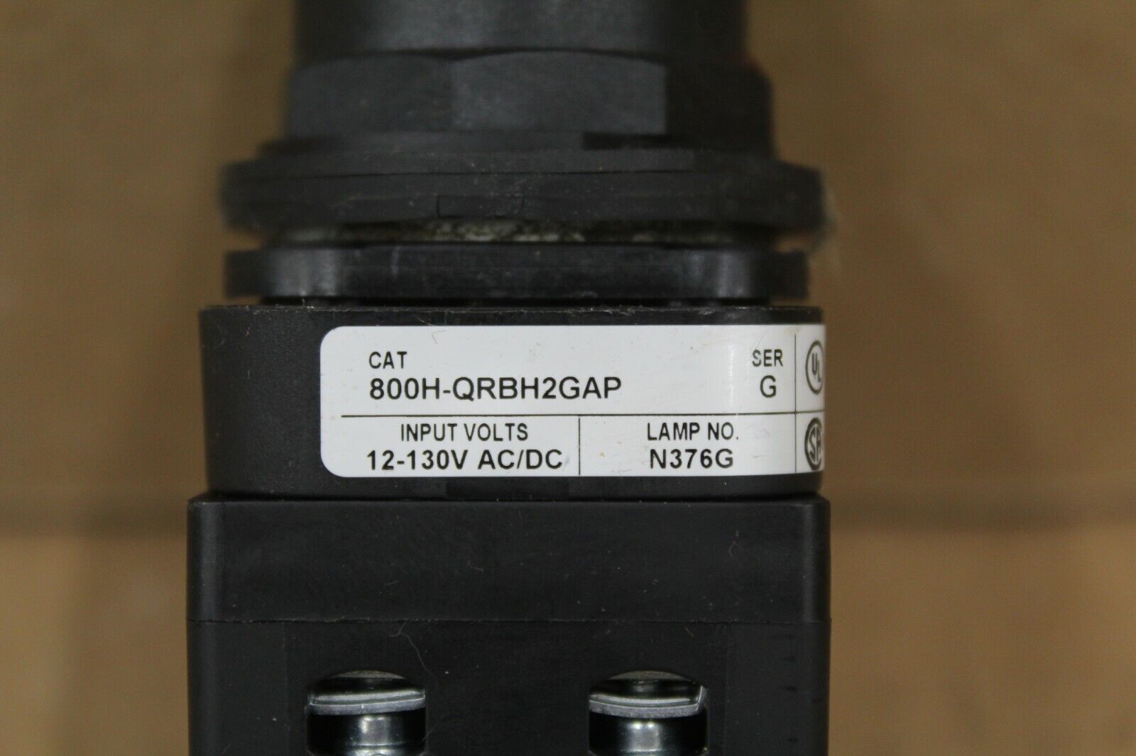 Allen Bradley 800H-QRBH2GAP Green Push Button