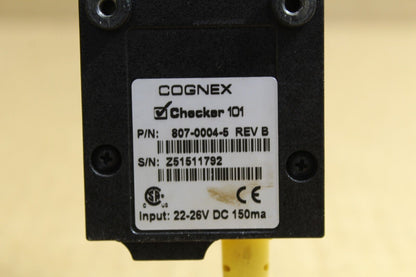 Cognex Checker 101 807-0004-5 Vision Sensor