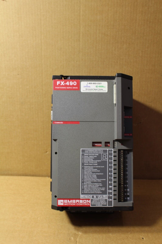 Emerson Motion Control  FX-490 960120-01 Positioning Servo Drive