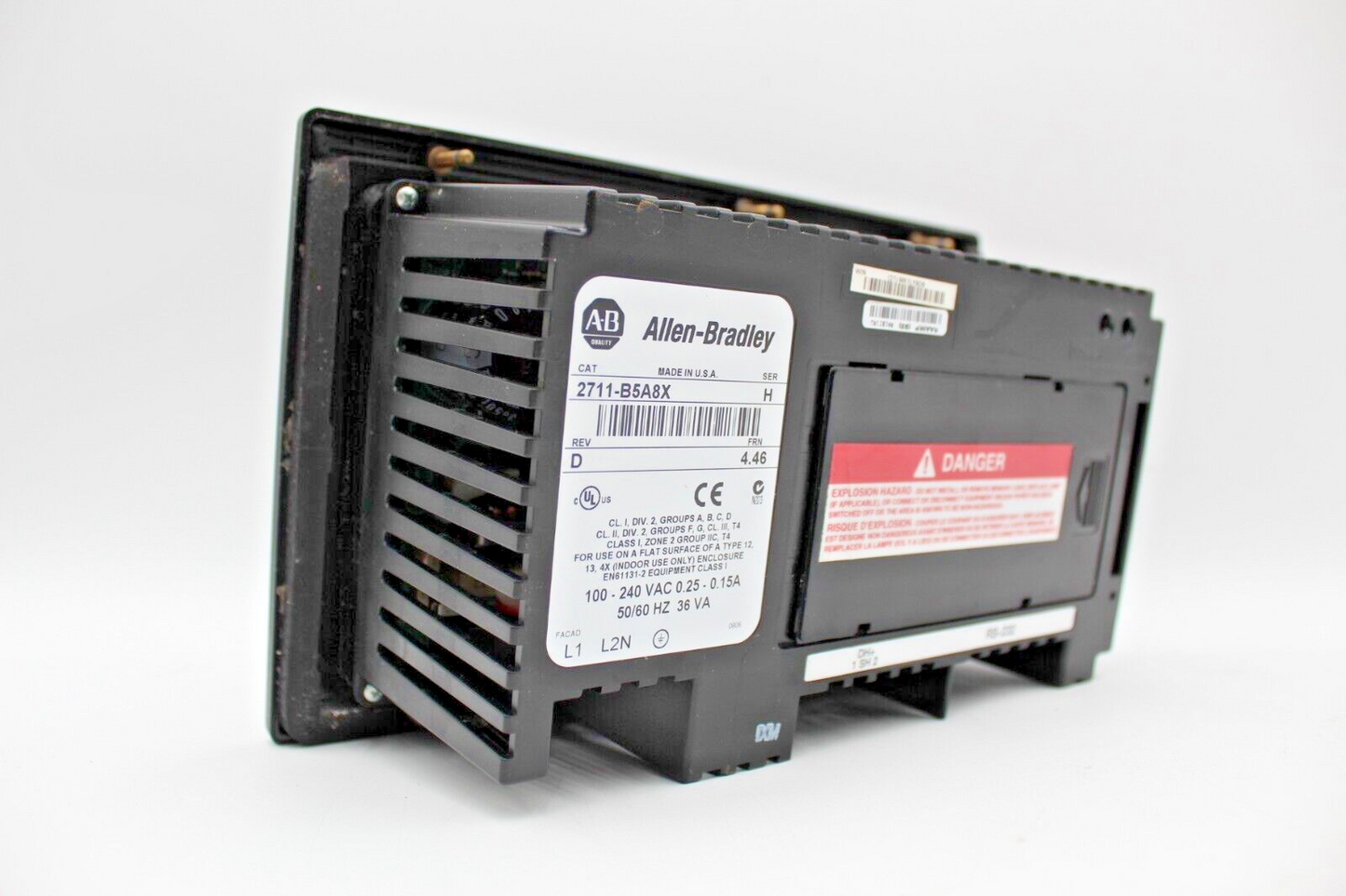 Allen-Bradley 2711-B5A8X PanelView 550 Operator Interface Panel