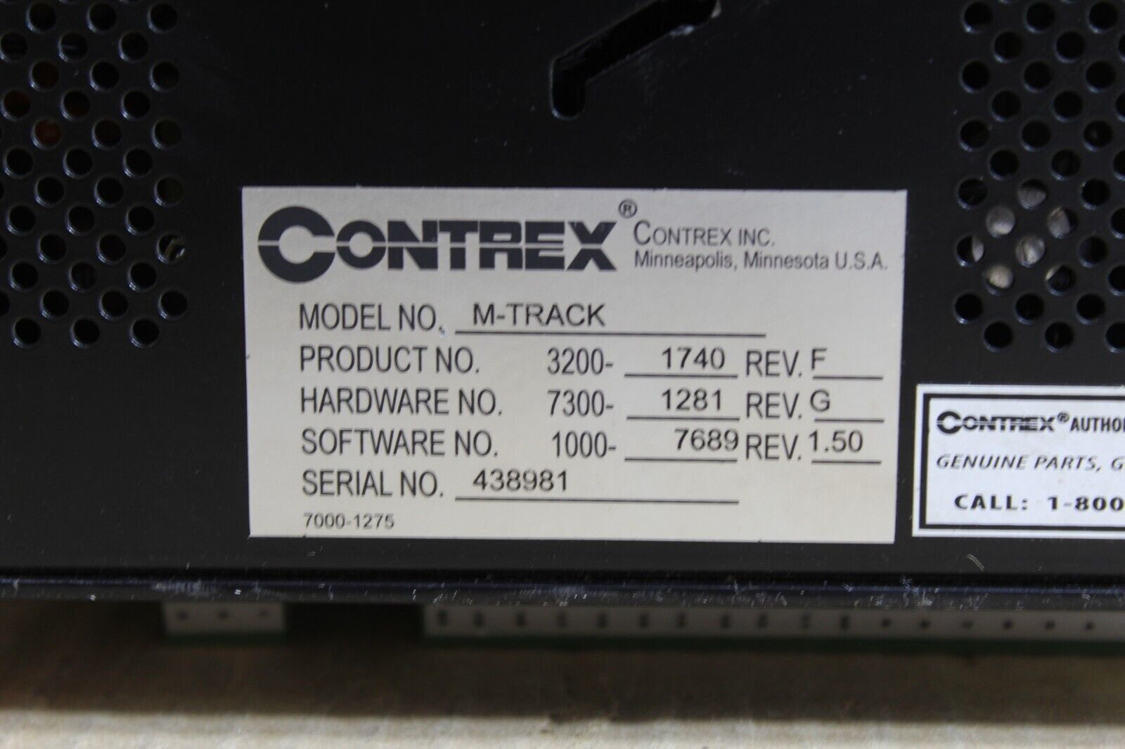 Contrex M-Track 3200-1740 Digital Motion Controller