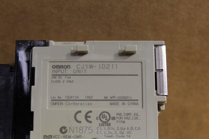 Omron CJ1W-ID211 Input Module