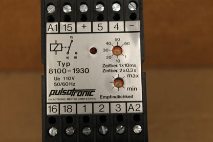 PULSOTRONIC 8100-1930 RELAY MODULE