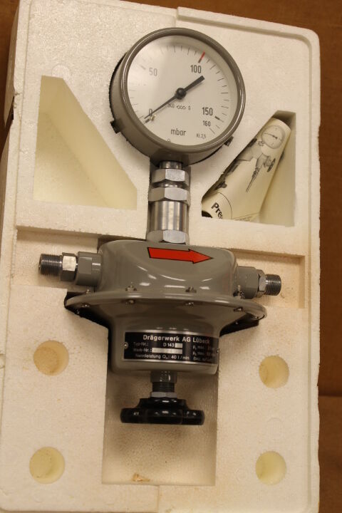 DRAGERWERK AG LUBECK D14317 PRESSURE REDUCER