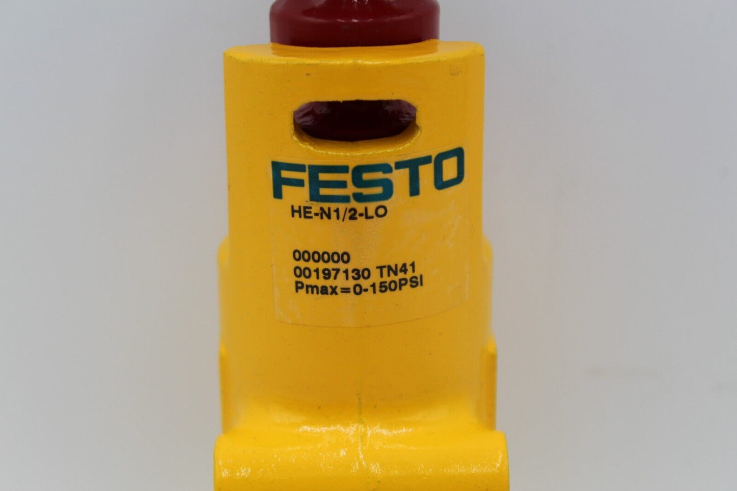 Festo HE-N1/2-LO Shut-Off Valve