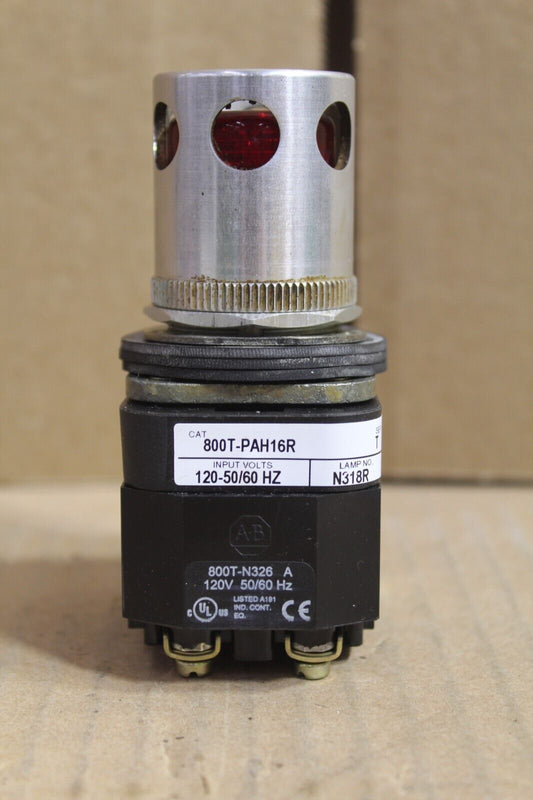 Allen Bradley 800T-PAH16R Red Push Button