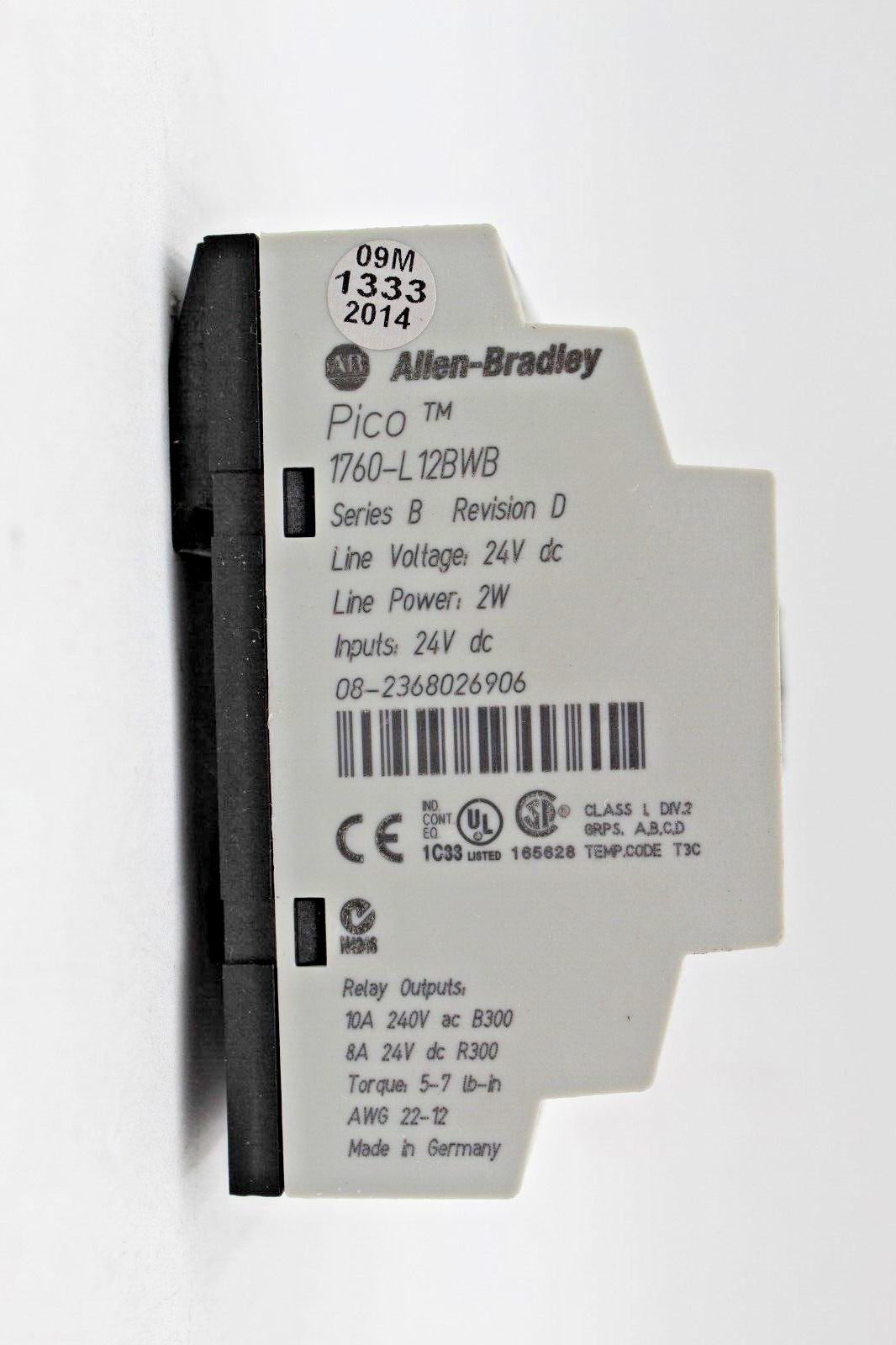 Allen-Bradley 1760-L12BWB Pico PLC Programmable Controller