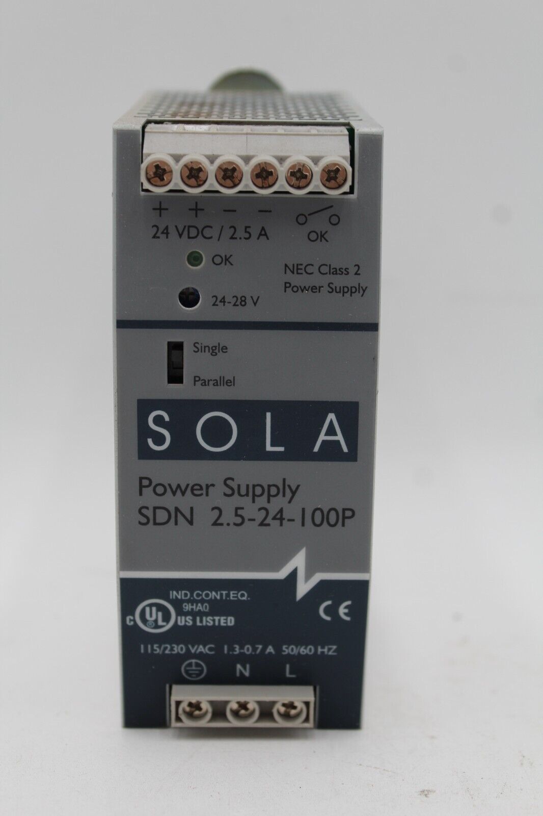 Sola SDN 2.5-24-100P Power Supply 