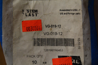 System Plast VG-019-12 Guide Rod Block LOT OF 10