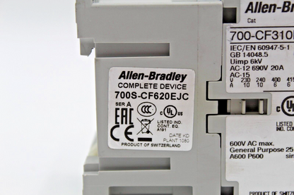 Allen-Bradley 700S-CF620EJC Complete Device Safety Relay