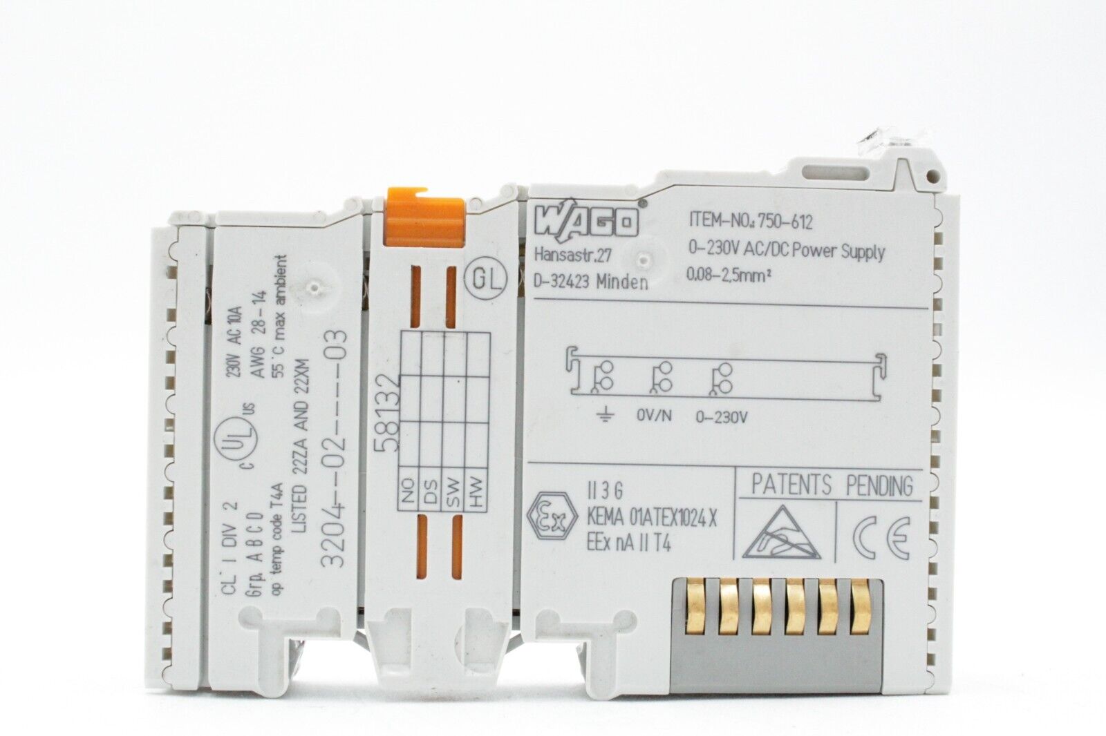 Wago 750-612 AC/DC Power Supply