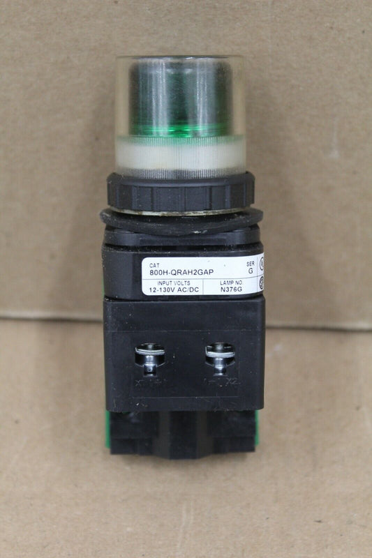 Allen Bradley 800H-QRAH2GAP Green Push Button