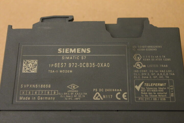 SIEMENS 6ES7 972-0CB35-0XA0 COMMUNICATION MODULE 6ES79720CB350XA0