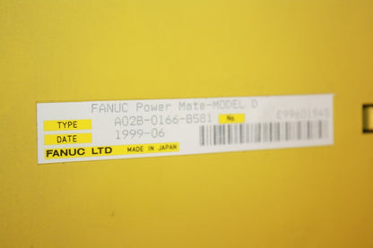 FANUC A02B-0166-B581 POWER MATE MODEL D