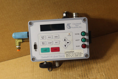 CTS Cincinnati Test Systems C20 24V DC 15PSI Leak Test Instrument