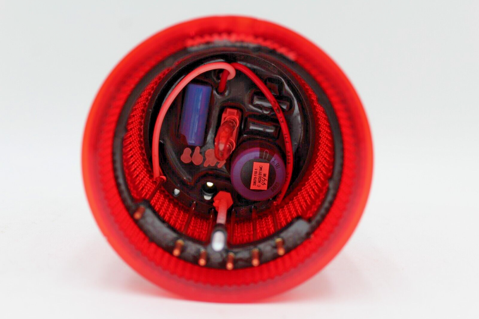 Edwards AdaptaLight 101STR-N5 Red Flashing Stackable Beacon