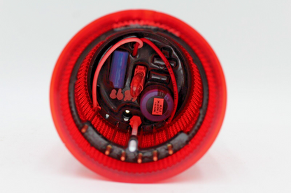 Edwards AdaptaLight 101STR-N5 Red Flashing Stackable Beacon