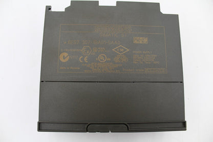 Siemens 6ES7 307-1BA01-0AA0 Simatic S7 Power Supply Module
