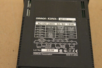 OMRON K3NX-AD1C SIGNAL PROCESSOR