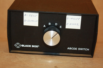 BLACKBOX SW026A-FFFFF SWITCH