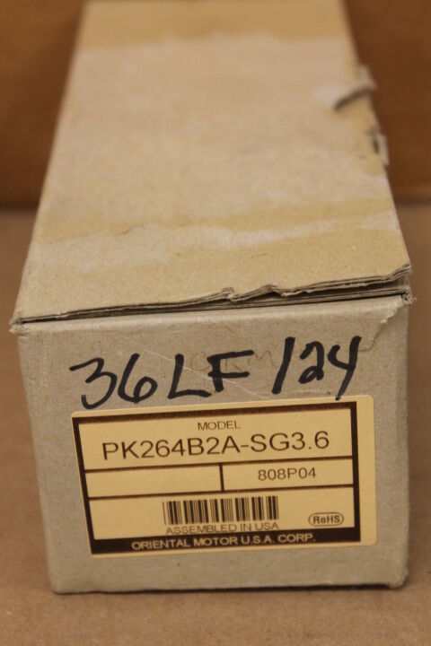 ORIENTAL MOTOR PK264B2A-SG3.6 STEPPING MOTOR