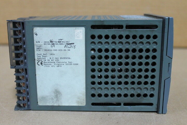 Eurotherm 2404/CC/VH/TT/R4/XX/RF/XX/YM/XX/ENG/AS248 2404 Controller