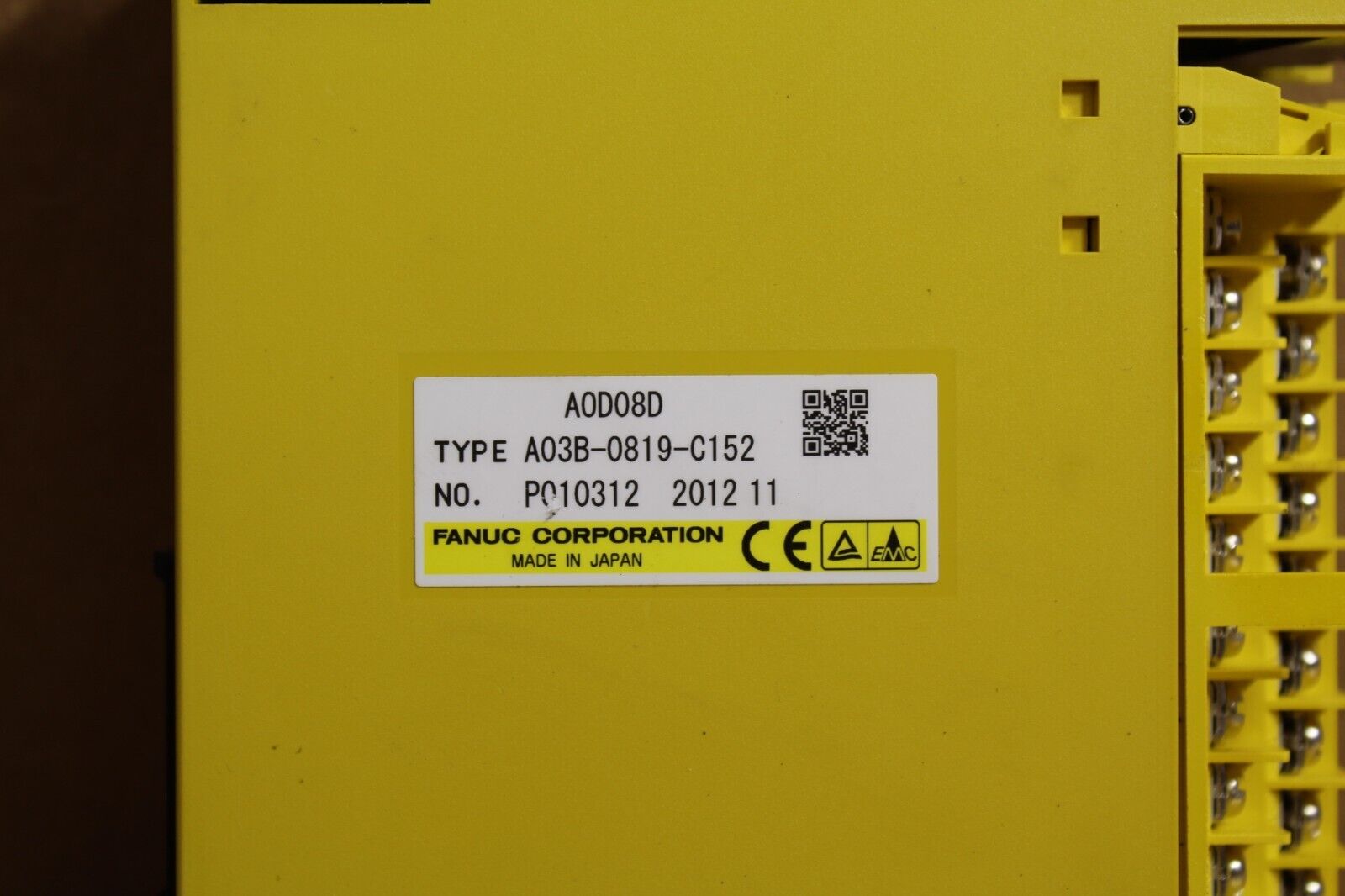 Fanuc A03B-0819-C152 PLC Module *No Cover