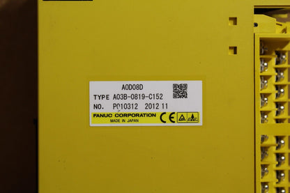 Fanuc A03B-0819-C152 PLC Module *No Cover