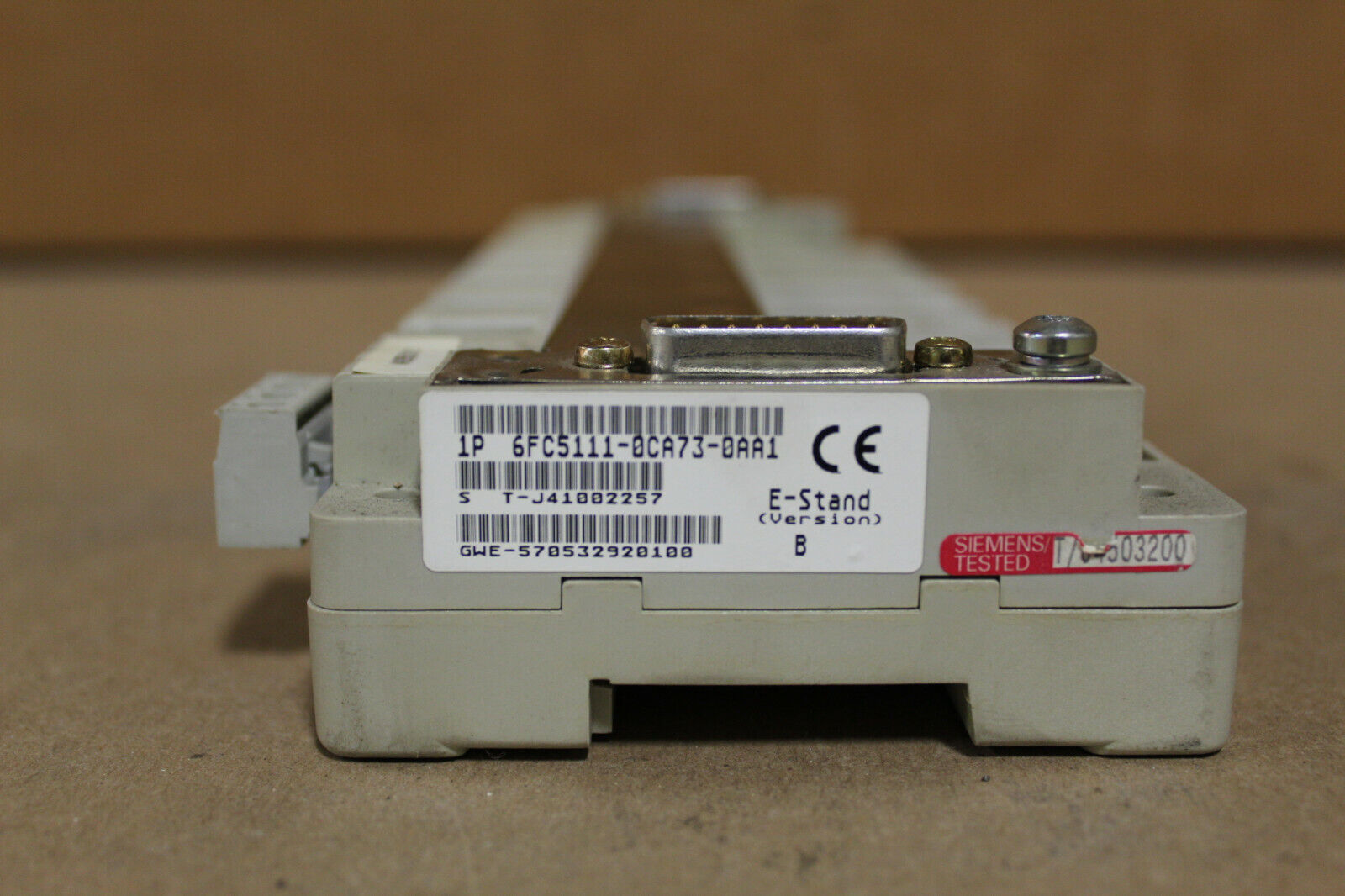 Siemens 6FC5111-0CA73-0AA1 Backplane