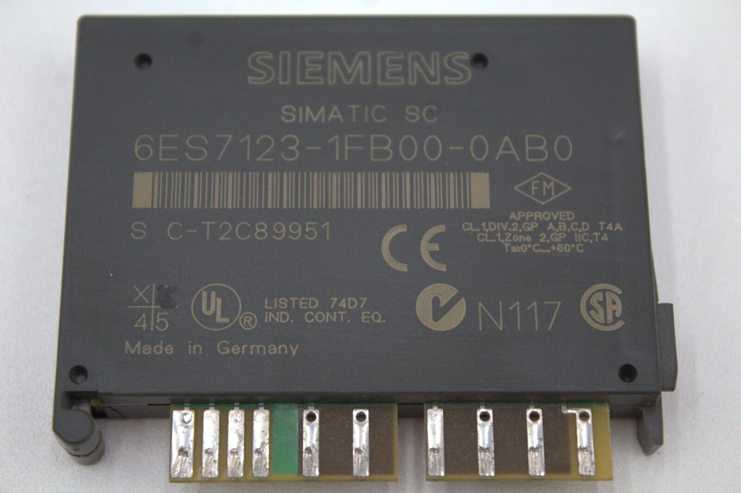 SIEMENS 6ES7123-1FB00-0AB0 MODULE