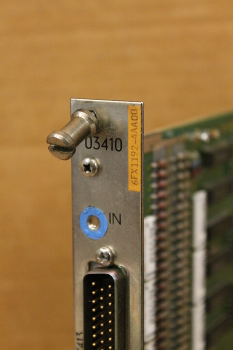 SIEMENS 6FX1192-4AA00 BOARD