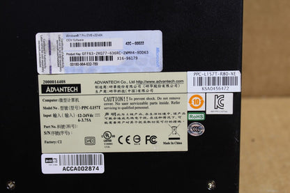 Advantech PPC-L157T-R80-XE Industrial Touch Panel
