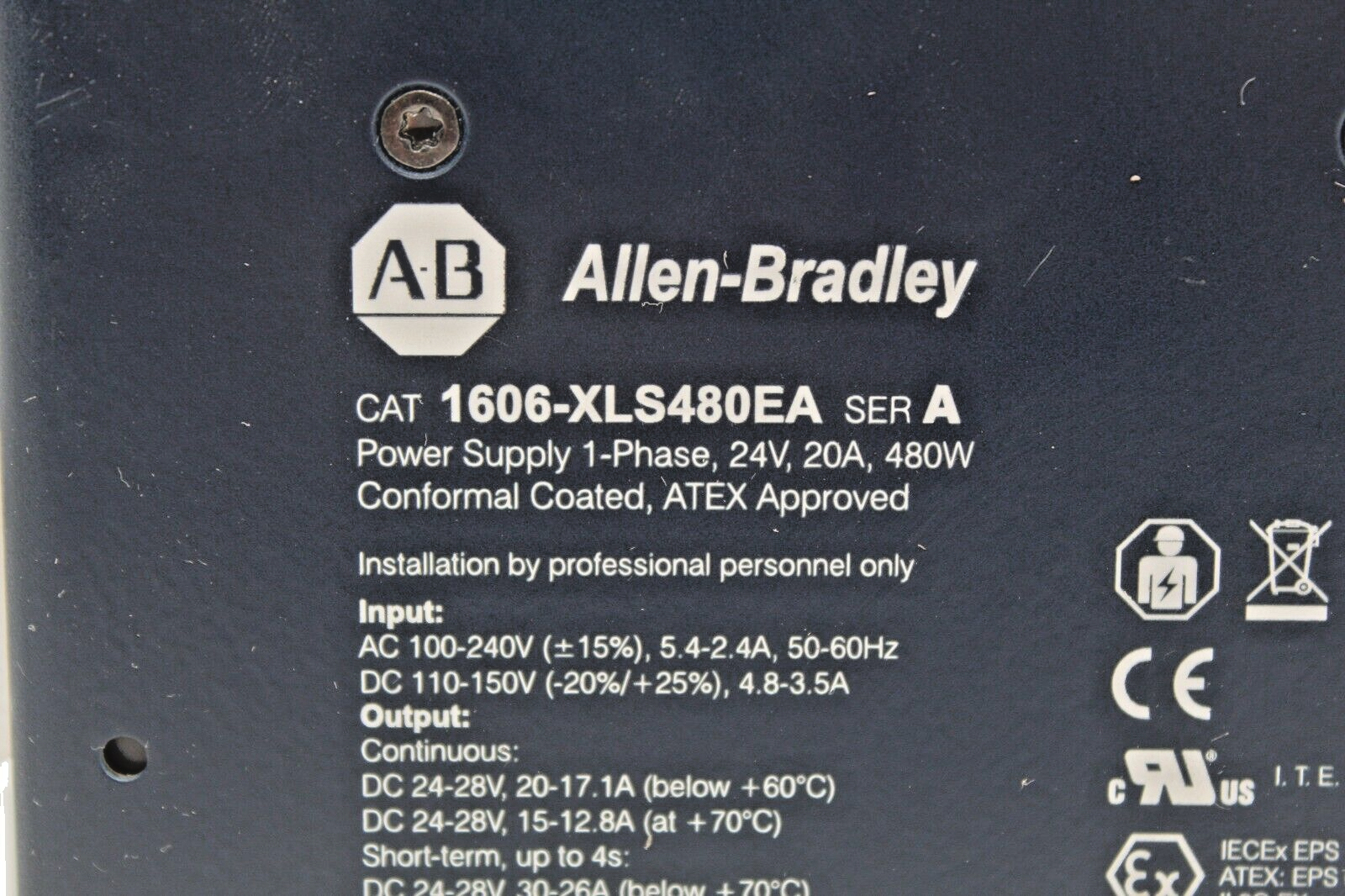 Allen Bradley 1606-XLS480EA Power Supply