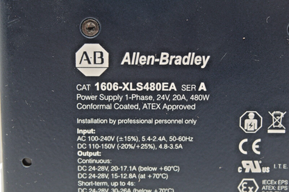 Allen Bradley 1606-XLS480EA Power Supply